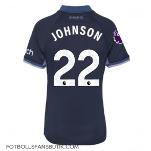 Tottenham Hotspur Brennan Johnson #22 Replika Bortatröja Damer 2023-24 Kortärmad